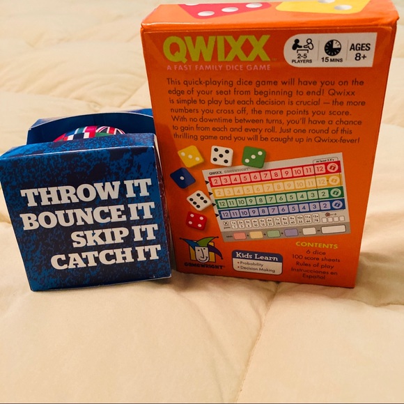 Qwixx Dice Game & Big Hopper Ball Duo - Picture 3 of 9